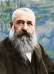 Porträtt av Claude Monet, ca 1899 (foto)