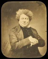 Porträtt av Alexandre Dumas av Nadar