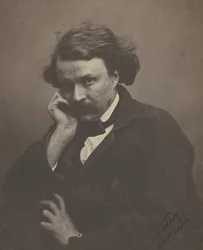 Självporträtt, ca 1855 (s/v foto)