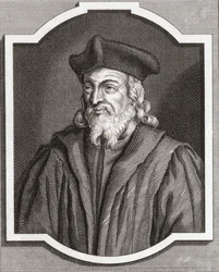 Jerome av Prag. Porträtt. 1700-talet (tryck)