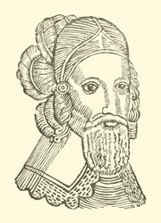 Illustration till The Roxburghe Ballads (träsnitt)
