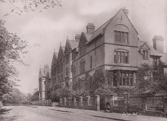 Manchester: Dalton Hall (svartvitt foto)