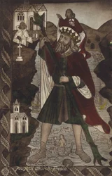 Poughill Church, Fresco (färgfoto)