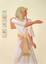 746.c.1. & f.8 Porträtt av farao Mienptah-Hotephimat