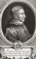Francisco Jiménez de Cisneros. Porträtt