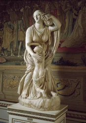 Niobe och hans dotter (marmorskulptur)