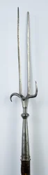 Military Fork, c.1600 (järn med restaurerat trä)