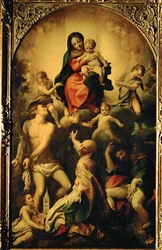 Madonna av Sankt Sebastian...