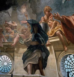 Apostel, detalj från The Assumption of the Virgin
