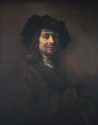 Porträtt av en ung man (kanske en konstnär) 1661-62 (olja på duk)