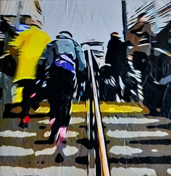 Gå ut ur tunnelbanan