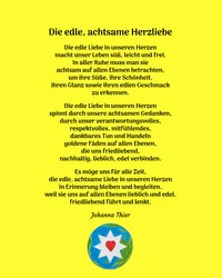 Den ädla, medvetna kärleken i hjärtat - Version 2