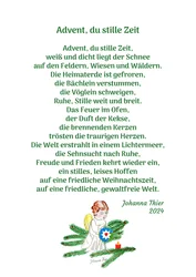 Advent, din tysta tid