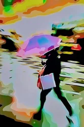 Psykedelisk flicka