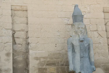 Luxortemplet, forntida egyptisk arkitektur i Luxor