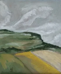 Fält i kullarna