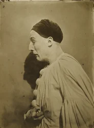 Pierrot in Pain, 1854 (saltat papperstryck)
