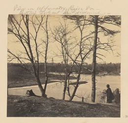 Utsikt över Appomattox River, Virginia. Butler