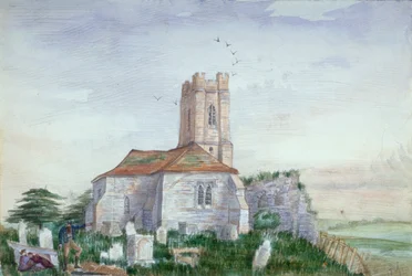 Church of St Nicholas, Plumstead, Kent, c1800