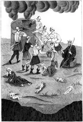 Judar som tog blodet från kristna barn för sina mystiska riter, 1849