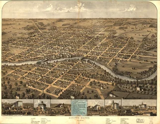 South Bend, Indiana 1866.