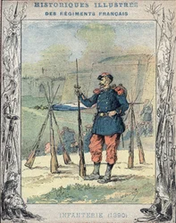 franskt infanteri