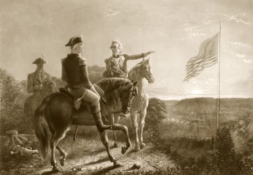 The Dawn of Peace, Morgon of the Surrender of Yorktown, pub. 1881