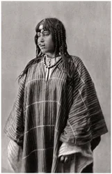En beduinfru, Irak, 1925.