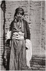 En kurdisk stamman från södra Kurdistan, Irak, 1925.