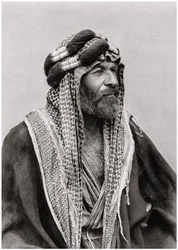 En arabisk sheikh, Irak, 1925