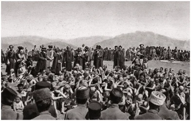 Religiösa ceremonier, Irak, 1925.