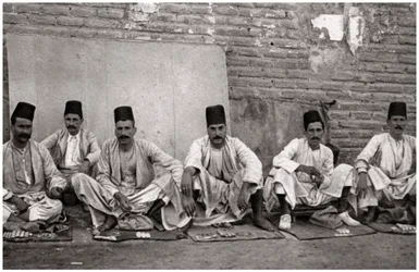 Turkiska växlare, Bagdad, Irak, 1925