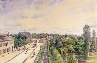 Gästhemmet i Sèvres, omkring 1840