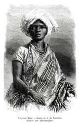 Negresse Mina, Brasilien, 1800-talet