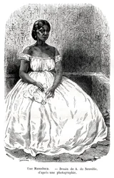 Une Mamaluca, Brazil, 19th century.