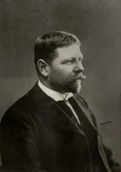 Porträtt av advokaten Fernand Gustave Gaston Labori (foto)