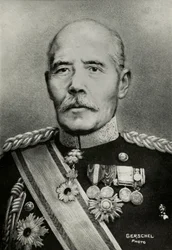 Porträtt av general Tamemoto Kuroki (foto)
