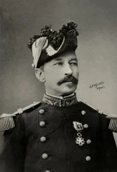 Porträtt av general Andre Louis (foto)