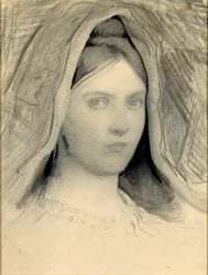 Huvud av Mary B. Thayer
