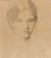 Porträtt av konstnärens dotter, Mary
