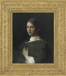 Porträtt av konstnärens äldsta dotter, 1893-94