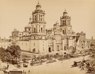 Vistas Mexicanas. Mexiko. Katedralen.