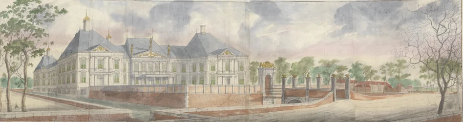 Huset i Honselersdijk och omgivningar, kan ses över förgården