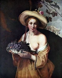 Tyska: Shepherdess with Grapes Shepherdess with Grapes
