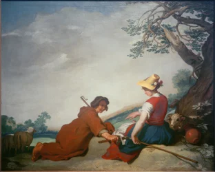 Pastoral scen