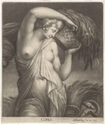 Ceres på ett sädesfält Ceres (titel på objekt)