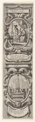 Allegorier till ära av Dauphinens födelse, ca. 1638.