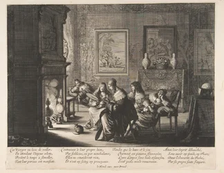 Foolish Virgins Sleeping, ca. 1635.