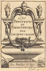 Frontispice till Callots "The Penitents"