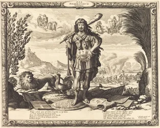 Ludvig XIII som Herkules
